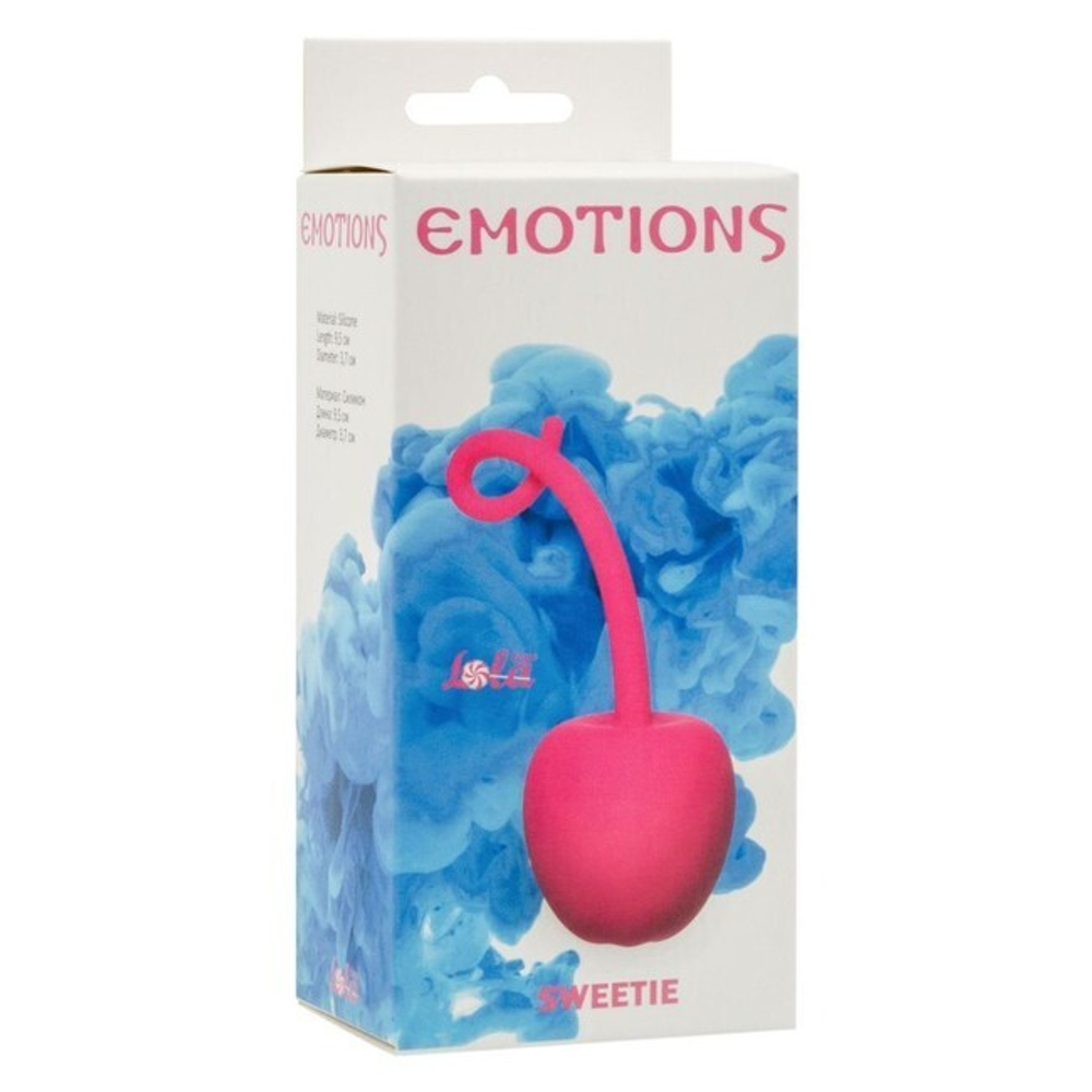 Стимулятор-шарик со смещенным центром тяжести Emotions Sweetie Pink (9.5 см , розовый) (Цвет: розовый)