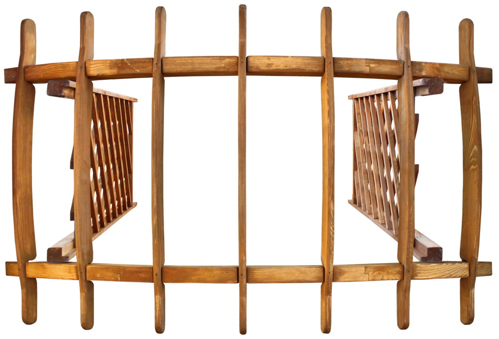 Арка садовая деревянная Комплект Агро (2 уп.)KA0172