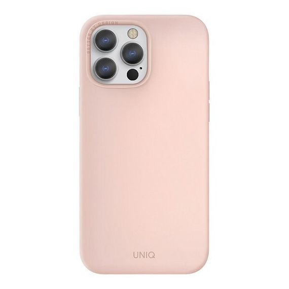 Чехол Uniq Lino для iPhone 13 Pro (IP6.1PHYB(2021)-LINOPNK) розовый