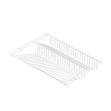 Сетчатая полка для обуви белая 603*404 мм