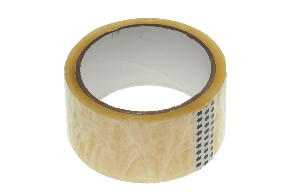 Клейкая лента упаковочная 48ммх40м 45мкм прозрачная ТР