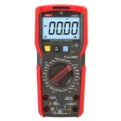 Мультиметр UNI-T UT89XD с TrueRMS: напряжение(1000B), ток(20A), сопротивление(60МOм), частота, ёмкость (100mF), NCV