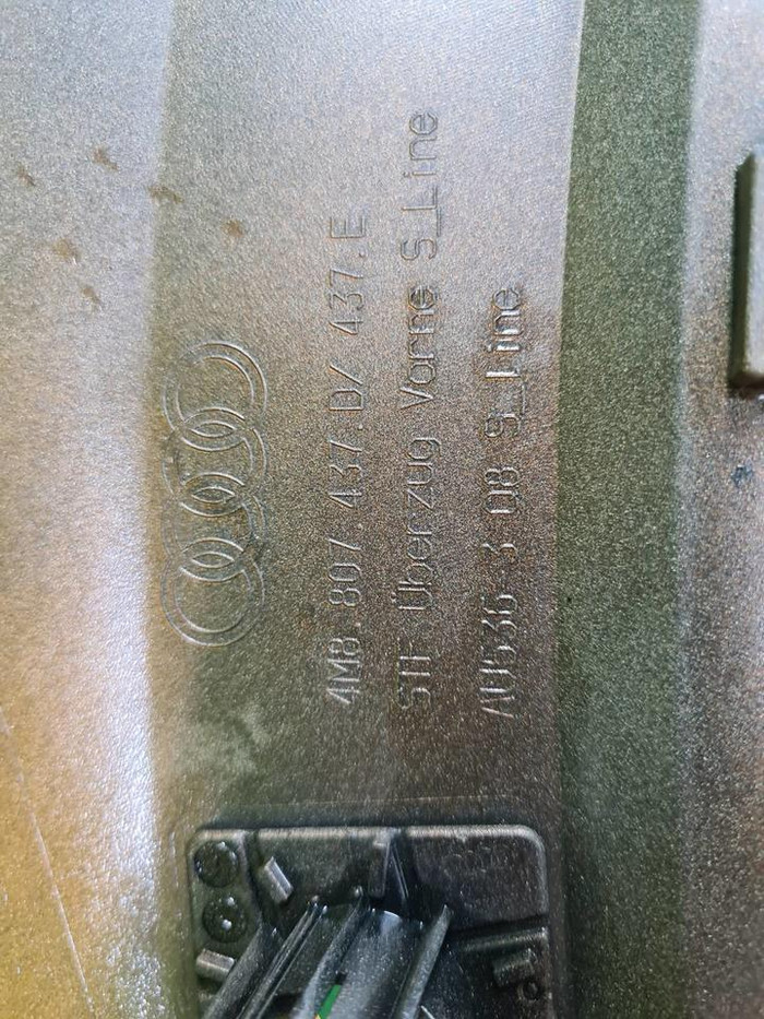 Бампер передний Audi Q8 (2018-2023) S-line