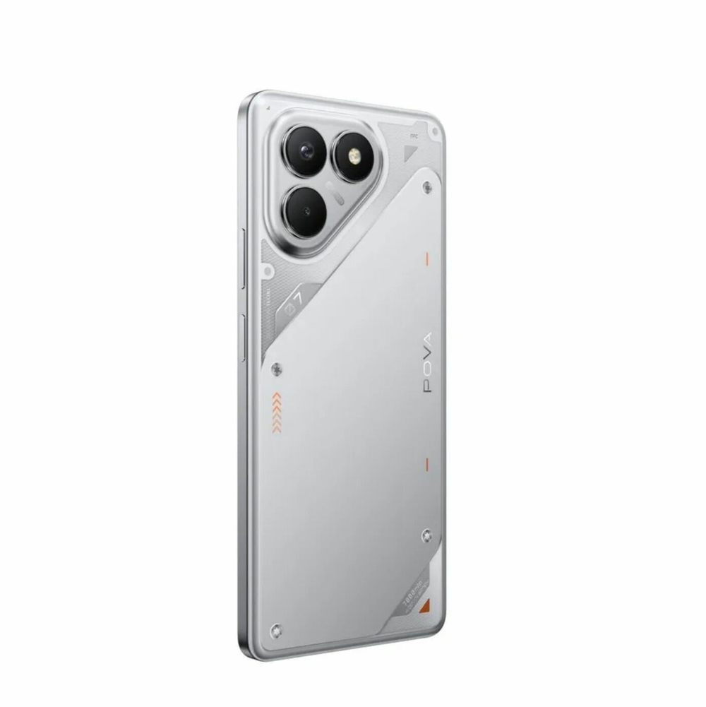 Смартфон TECNO POVA 7 Neo 8/256 ГБ Ростест(ЕАС), Dual nano SIM, серебристый