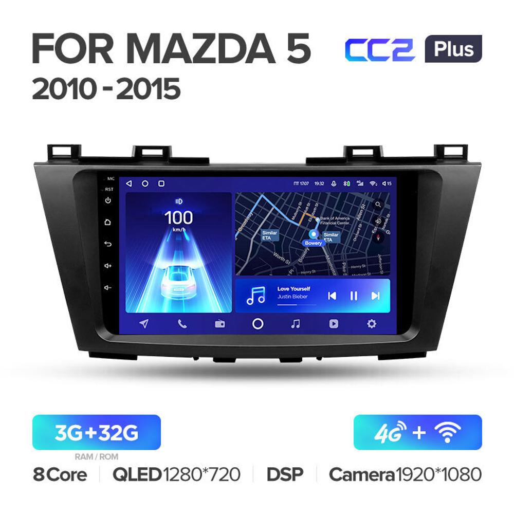 Teyes CC2 Plus 9" для Mazda 5 2010-2015