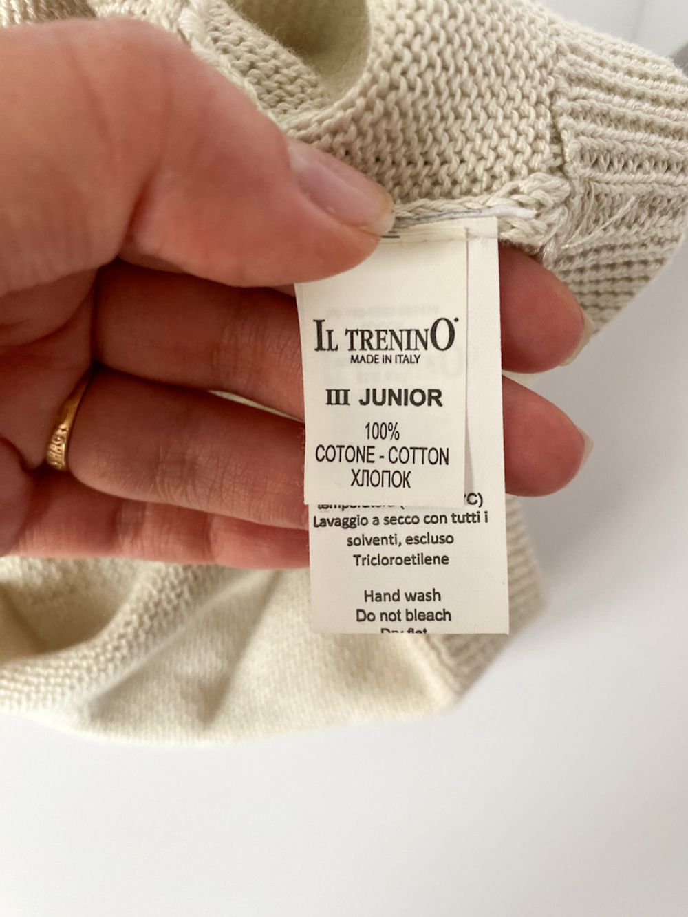 Новый хлопковый берет Il Trenino, 116