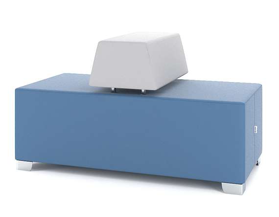 Секция 2-х местная противоположная 130*65*75