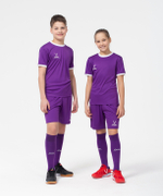 Футболка футбольная CAMP Origin, фиолетовый/белый, детский