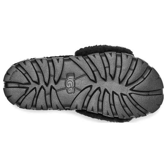 Ugg Letter Print Slide 'Black'