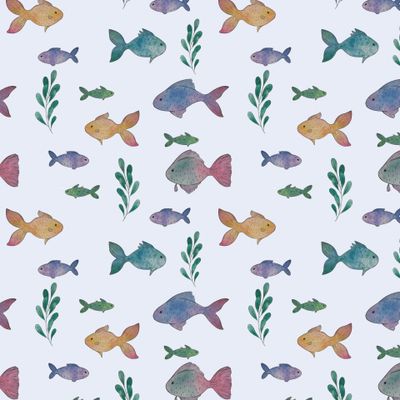 Акварельные рыбки