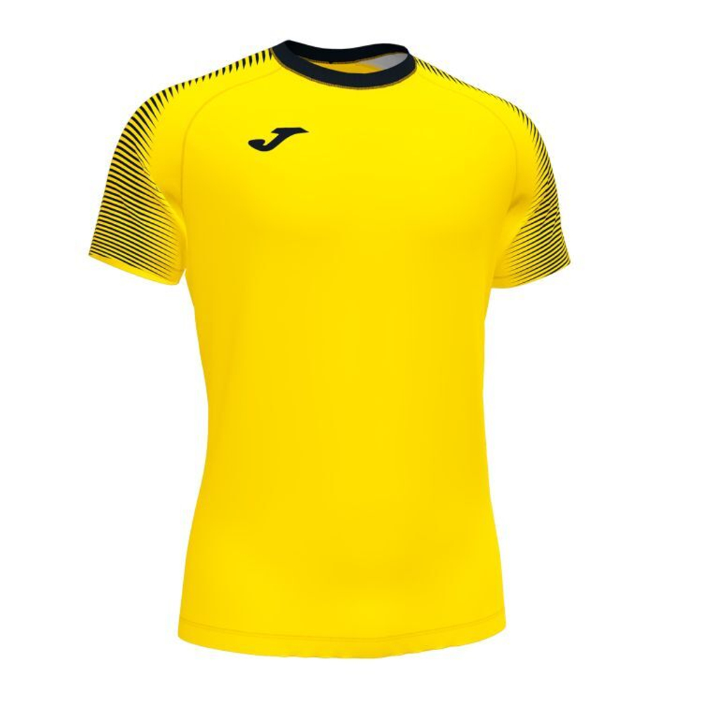 Футболка мужская теннисная Joma Hispa III Short Sleeve T-Shirt M - fluor yellow