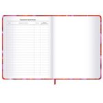 Дневник 1-11 класс 48 л., твердый, BRAUBERG, матовая ламинация, резинка, закладка-ляссе, с подсказом, "Сердечки", 107241