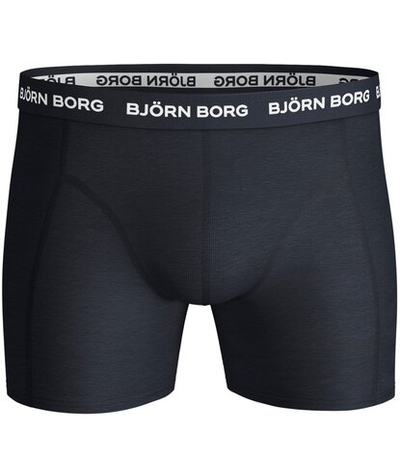 Мужские спортивные боксеры Björn Borg Shorts Solid 3P - skydiver