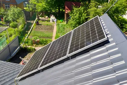 Автономная солнечная электростанция для дачи