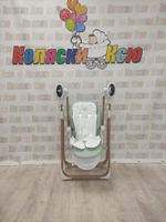 Стульчик для кормления - Электрокачели Sweet Baby Fiesta Gold Green