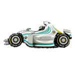 Шар Фольгированный Машина гоночная серая (Серый)