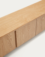 Подставка под телевизор Salaya из ясеневой фанеры 200 см x 52 см