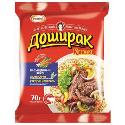 Лапша Доширак Квисти мини говядина 60 гр