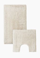 LUNA (беж) Набор ков. для ванной комнаты 60х100 и 50х50