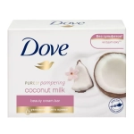 Крем-мыло твёрдое DOVE Кокосовое молочко и лепестки жасмина