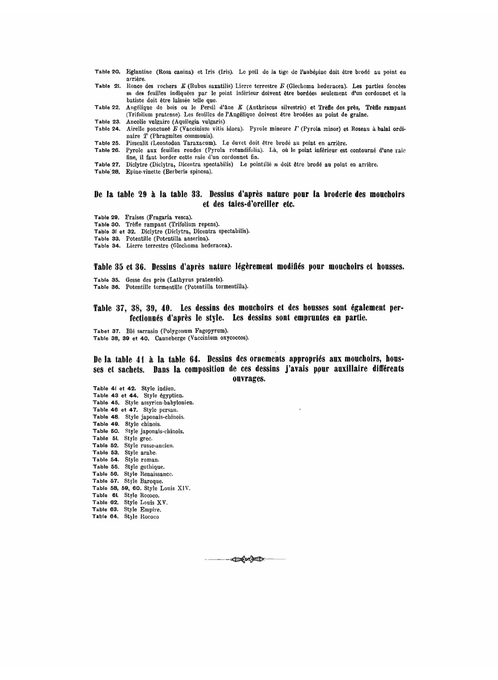 64 рисунка для вышивки гладью | Шагрен Касьян Дмитриевич де