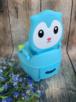PITUSO Детский горшок Котенок Blue/Голубой 36,5*31,5*46 см