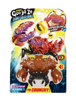 Игрушка GooJitZu Экзошок Дип Гу-Сиа тянущаяся фигурка, морской персонаж с наполнением, антистресс игрушка для детей, серия GooJitZu 41534