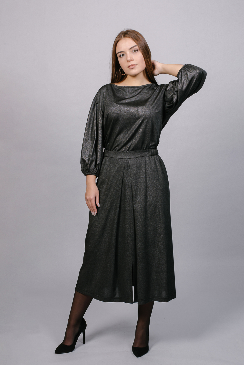 Юбка женская 3114ЗП, черный #74Ч013114ЗП