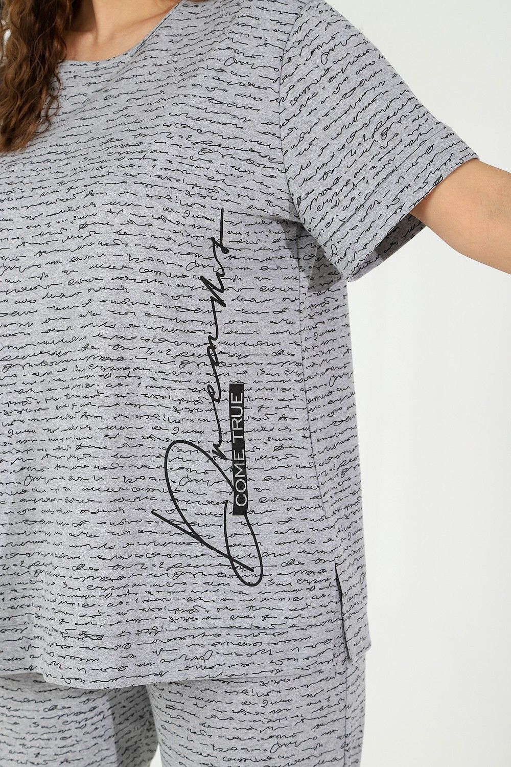 Костюм Письмена Виотекс СЕРЫЙ МЕЛАНЖ