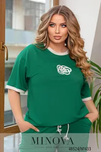 Костюм 433-зеленый Minova