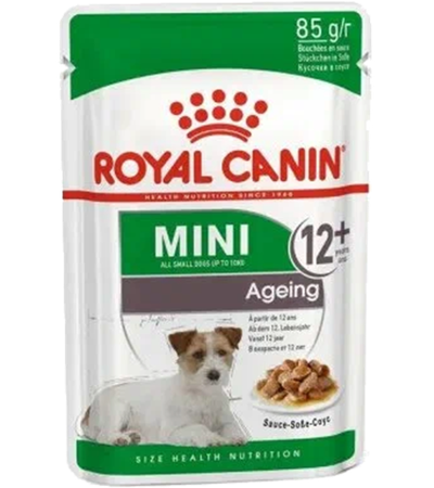 Роял Канин MIni Adult Ageing 12+ собаки соус 85гр.