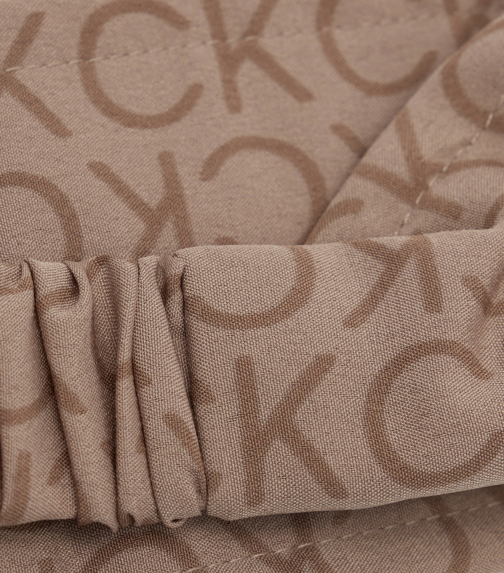 Повязка LIGHT HEADBAND MONO Calvin Klein - коричневый(K60K610549)