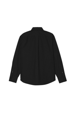 ZARA X BENITO ANTONIO РУБАШКА СВОБОДНОГО КРОЯ, ЧЕРНЫЙ