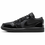 Кроссовки Jordan Air Jordan 1 Low Black Croc (Женская размерная сетка)