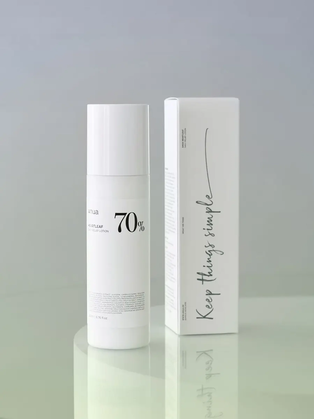 Anua Успокаивающий лосьон с экстрактом хауттюйнии Heartleaf 70% Daily Lotion 200 мл