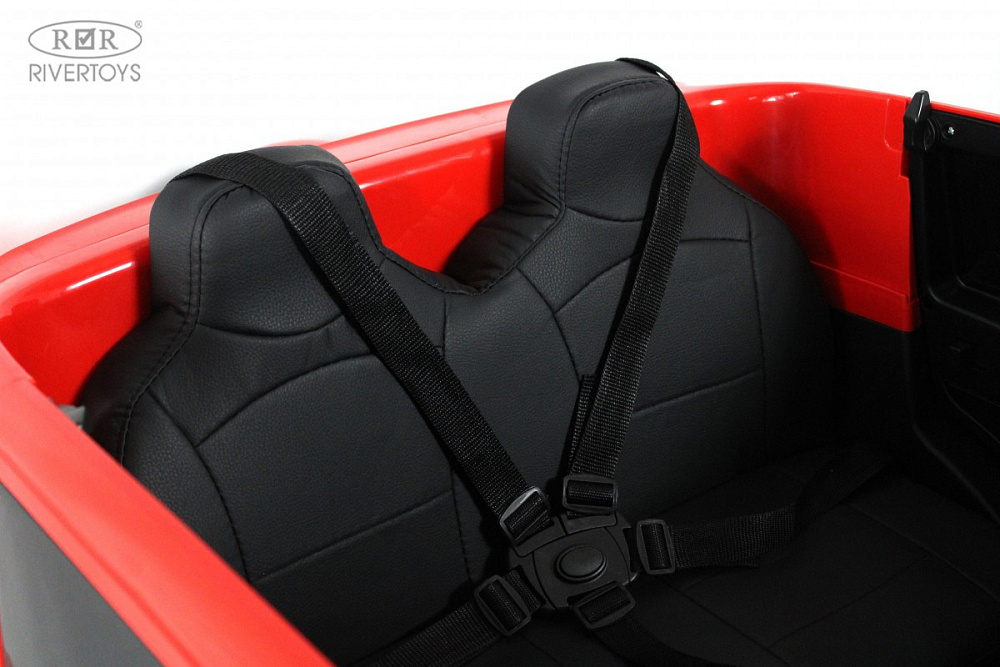 Детский электромобиль RiverToys М007БХ М007БХ-RED/красный