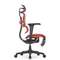 Кресло FALTO Ergohuman Ultra X9 GAMING с подножкой ( чёрный/ КРАСНЫЙ каркас /сетка Equator Red )