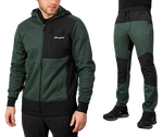 Кофта флисовый Graff 233-P-BL с вставками Олива -