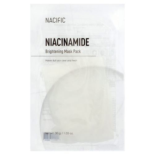 Nacific, осветляющая маска для лица, никотинамид, 1 шт., 30 г (1,05 унции)