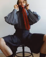 Черные шорты 