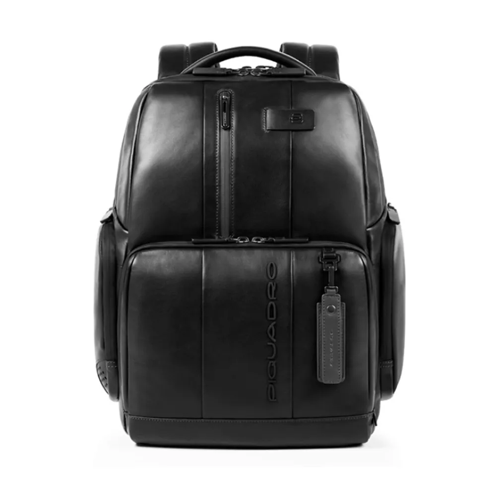 Рюкзак мужской Piquadro Urban черный из натуральной кожи (CA4532UB00/N)