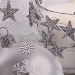 Пакет подарочный 25*32*10 см «Снежное сияние»,микс