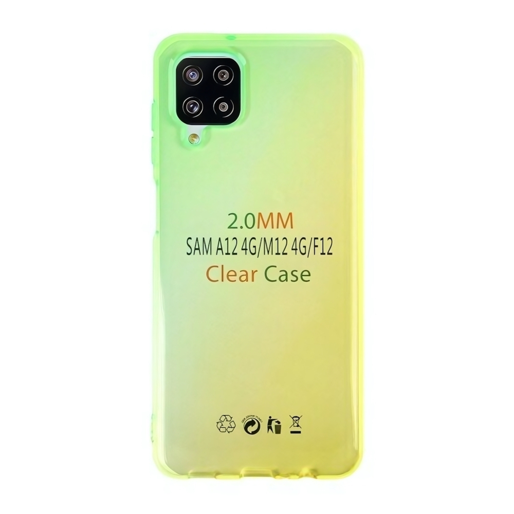 Чехол для Samsung Galaxy A12/M12 Градиент, ТПУ, 012963