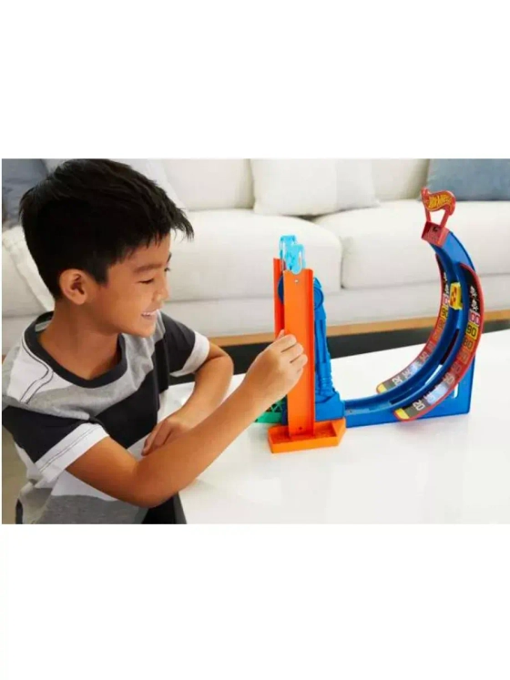 Автотрек Хот Вилс Трек Трасса HDY47 с машинкой