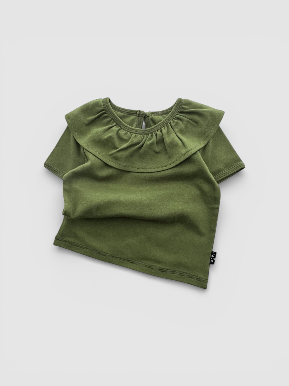 Футболка с оборкой