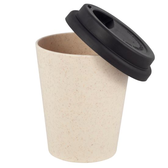 Стакан из бамбукового волокна 400 мл. Kamille KM 1135 с крышкой