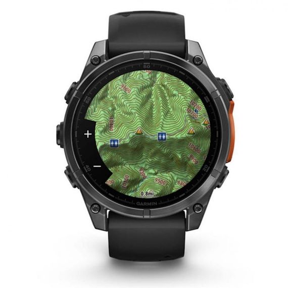 Garmin Fenix 8 47 мм AMOLED Slate Gray – стильные умные часы для активных