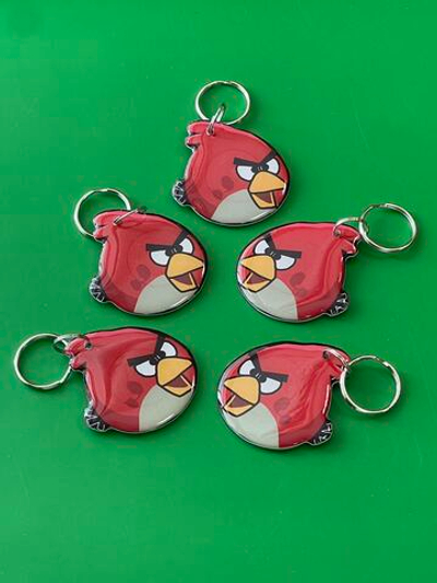 Прокси RFID h2  Бесконтактный Т5577 (125Khz) Angry Birds арт.15209