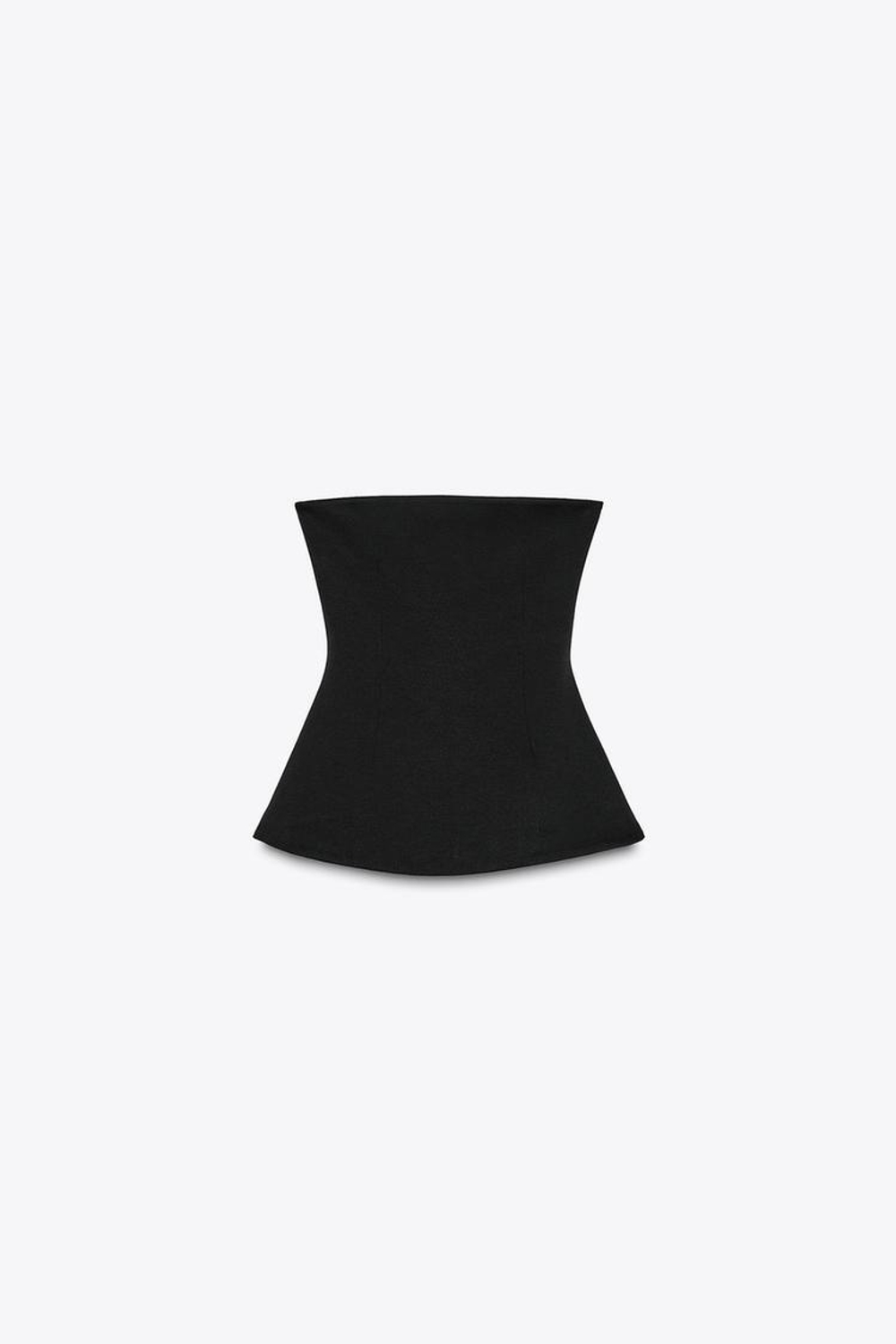 ZARA ТОП-БАНДО В СТИЛЕ ИНТЕРЛОК, ЧЕРНЫЙ