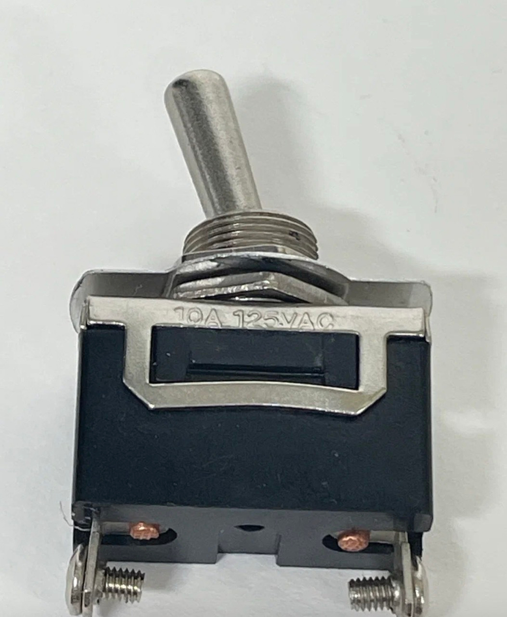 ON-OFF (2 контакта) / Тумблер выключатель на 2 контакта ON-OFF 10 ампер 125 vac TG (1 шт.)